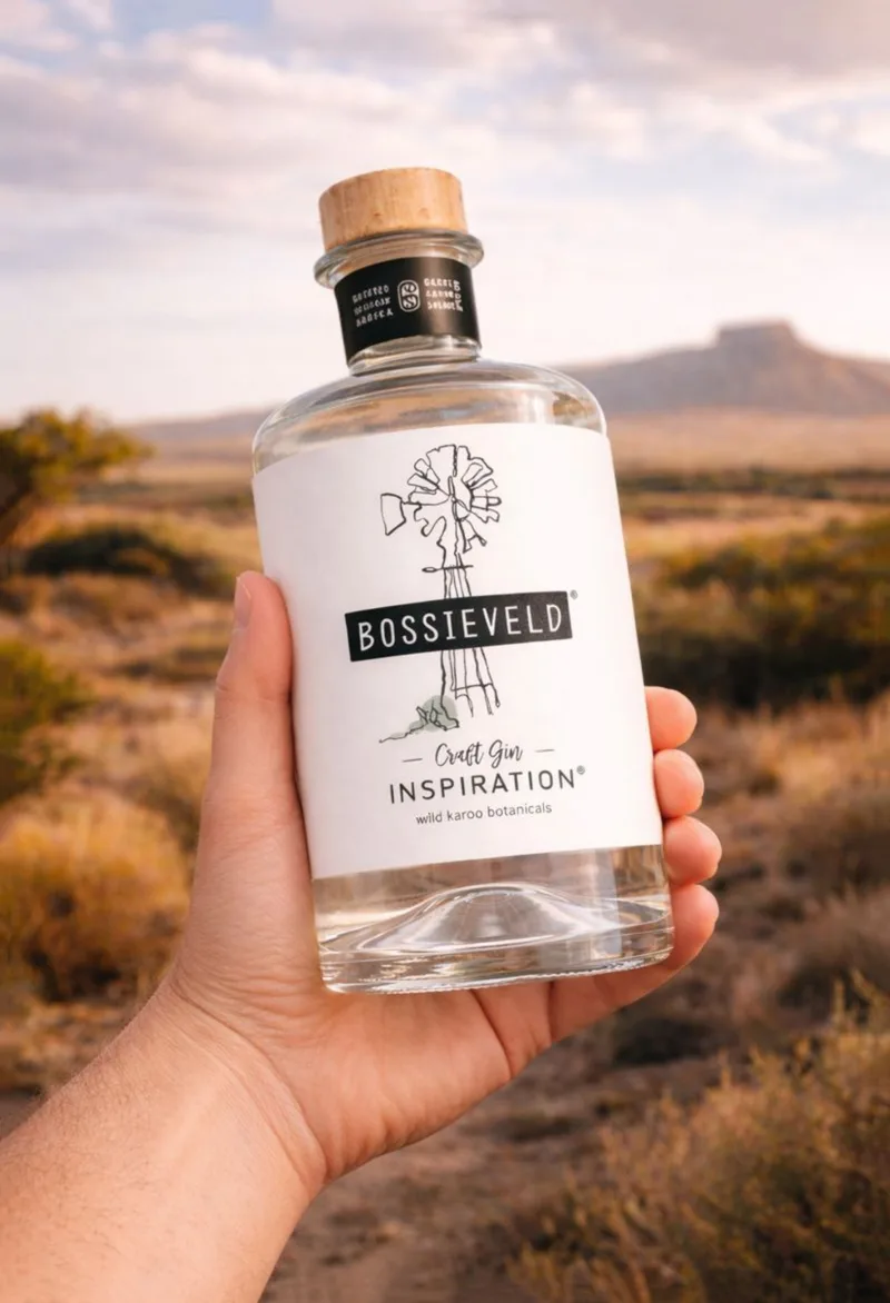 Bossieveld Craft Gin bottle